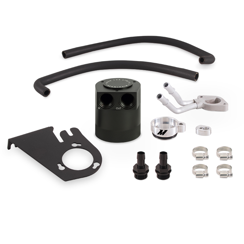 Mishimoto — Mishimoto 11-16 Ford 6.7L Powerstroke Baffled Oil Catch Can Kit
Oil Catch Can Kit - view 7
